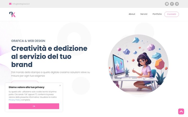 Screenshot of katiapiazza.it