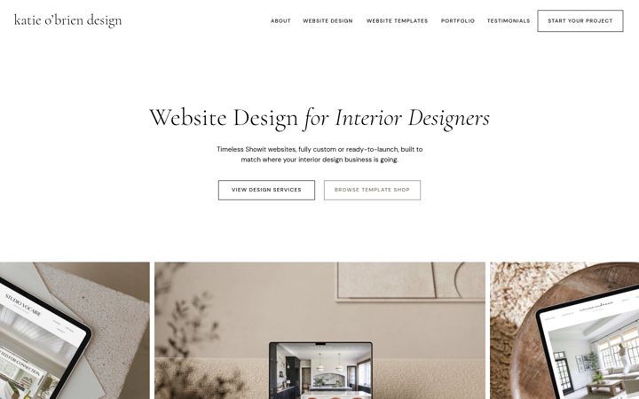 Screenshot of katieobrien.com