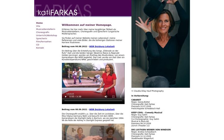 Screenshot of katifarkas.de