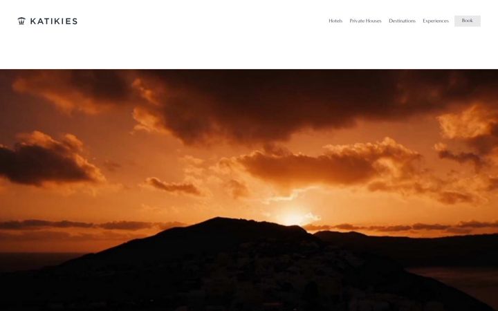 Screenshot of katikies.com