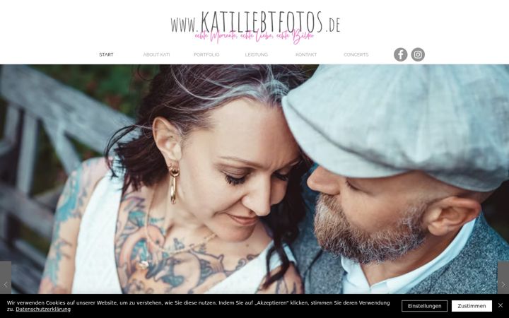 Screenshot of katiliebtfotos.de