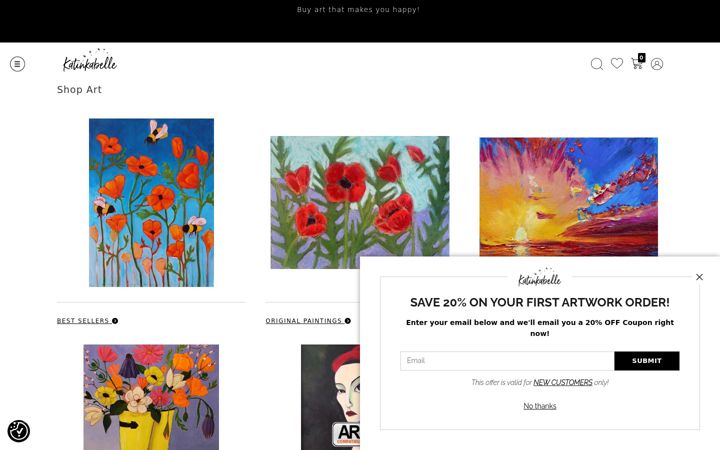 Screenshot of katinkabelle.com
