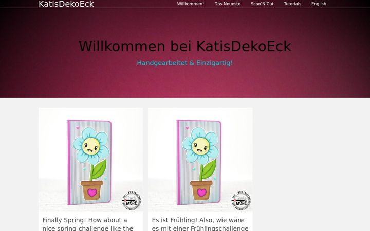 Screenshot of katisdekoeck.de