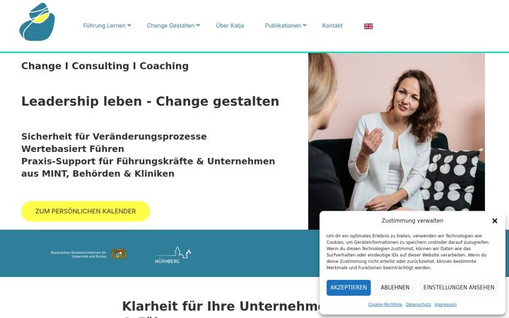 Screenshot of katja-schaefer.de