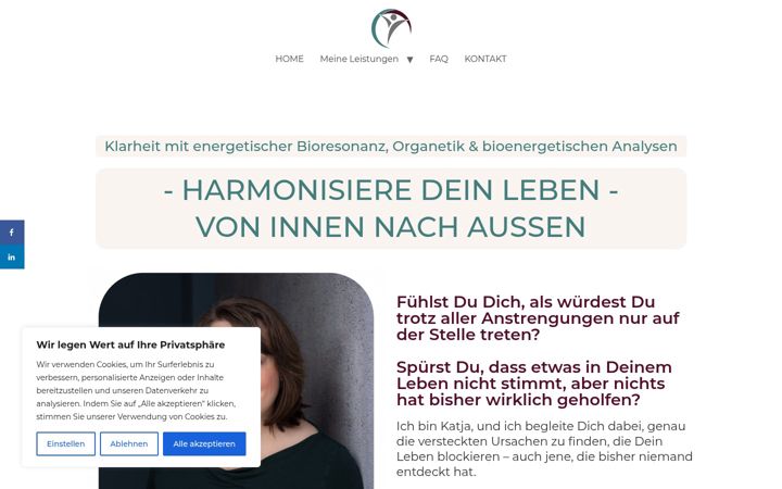 Screenshot of katja-schluepfinger.de