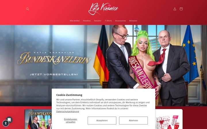 Screenshot of katja-shop.de