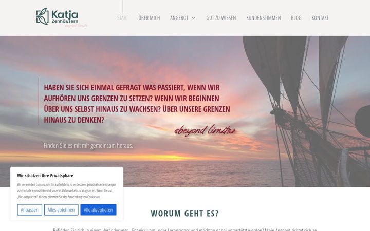 Screenshot of katja-zenhaeusern.ch