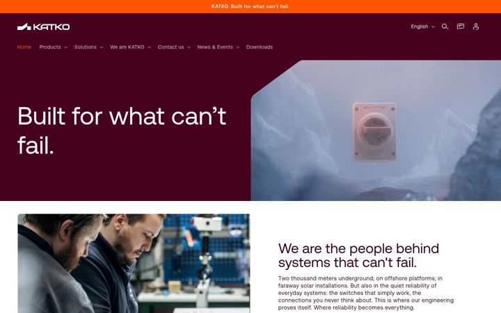 Screenshot of katko.com