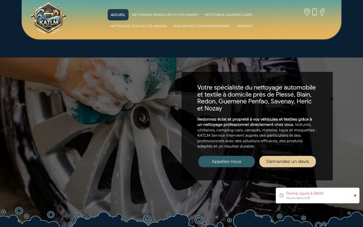 Screenshot of katlm-service.fr