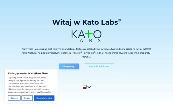 Screenshot of kato.pl