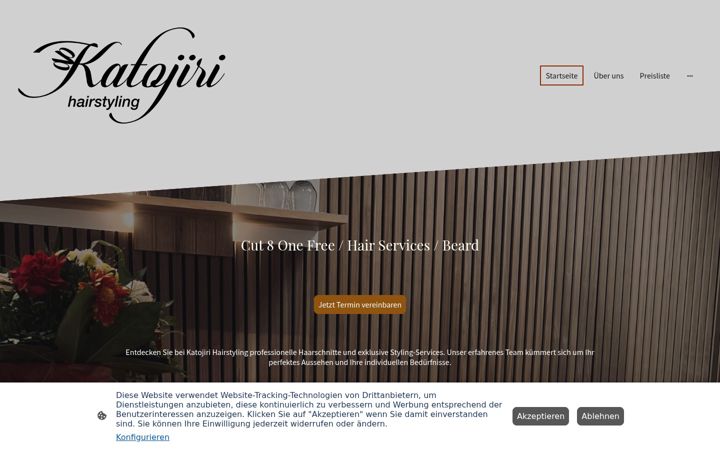 Screenshot of katojiri-hairstyling.de