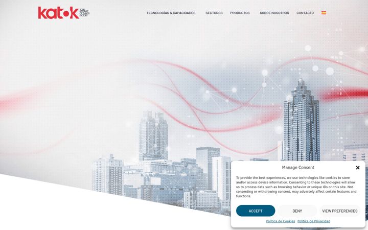 Screenshot of katok.es