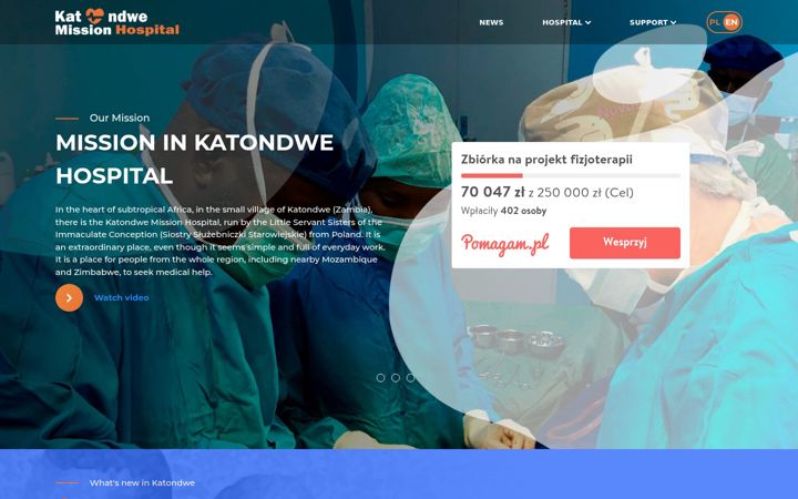 Screenshot of katondwe.pl