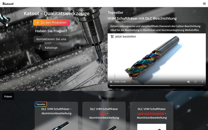 Screenshot of katool.net