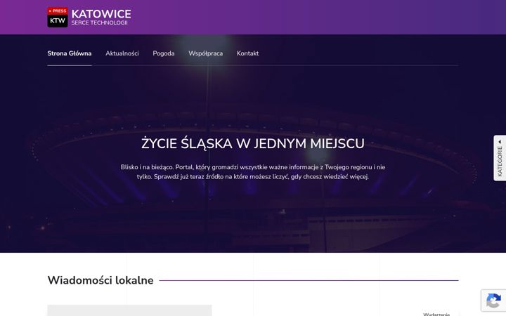 Screenshot of katowicepress.com.pl