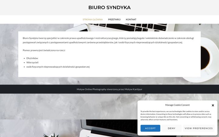 Screenshot of katowicesyndyk.pl