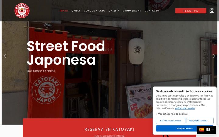 Screenshot of katoyaki.es