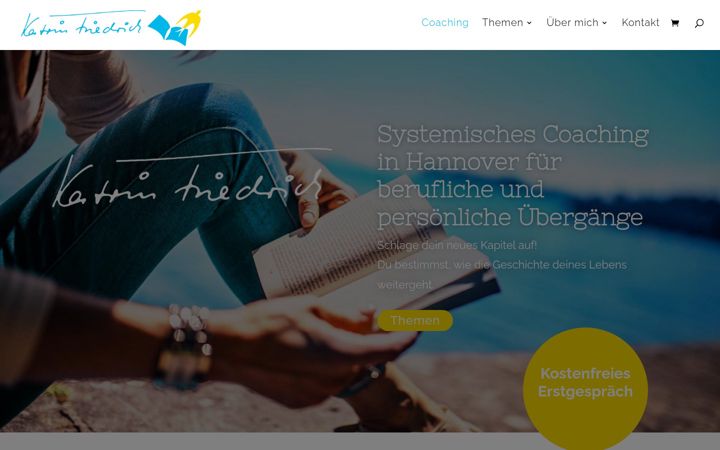 Screenshot of katrin-friedrich.info