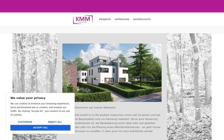 Screenshot of katrin-melcher.de