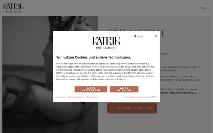 Screenshot of katrin-photography.de