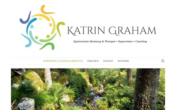 Screenshot of katringraham.de