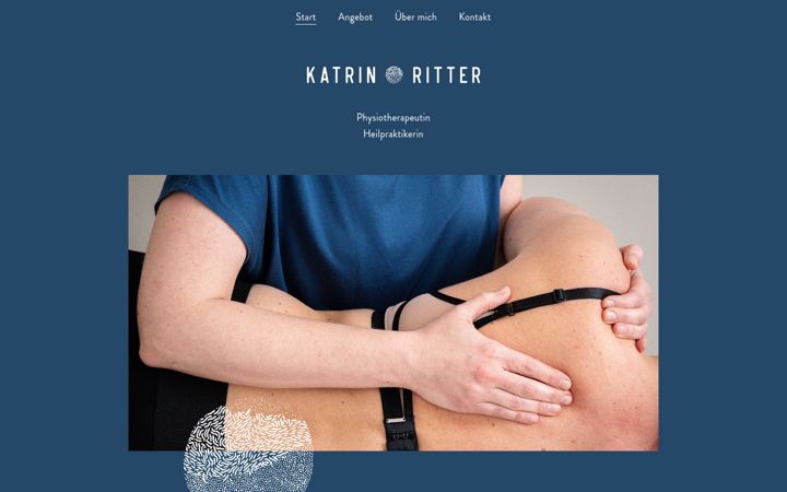 Screenshot of katrinritter.com