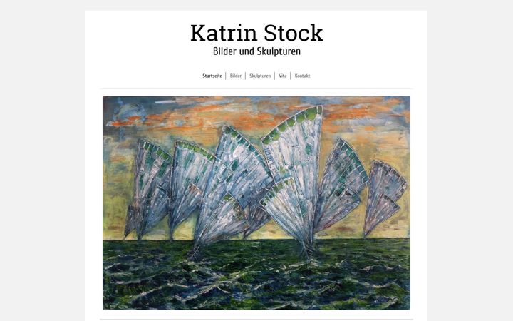 Screenshot of katrinstock.de