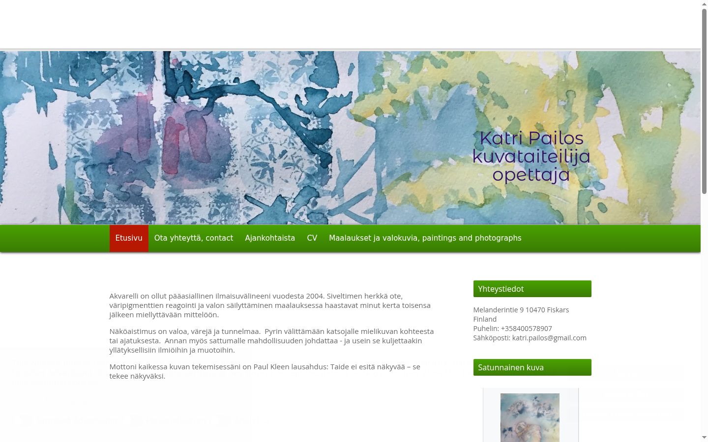 Screenshot tal-banner tal-kunsens muri qabel kwalunkwe interazzjoni