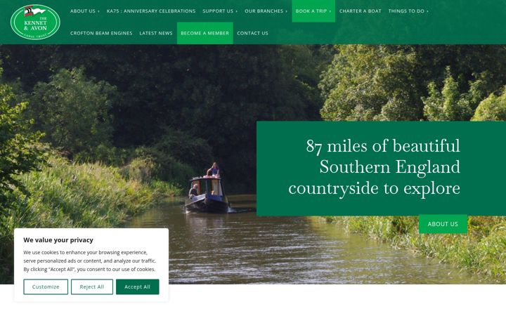 Screenshot of katrust.org.uk
