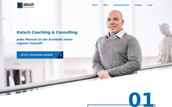 Screenshot of katsch-consulting.de