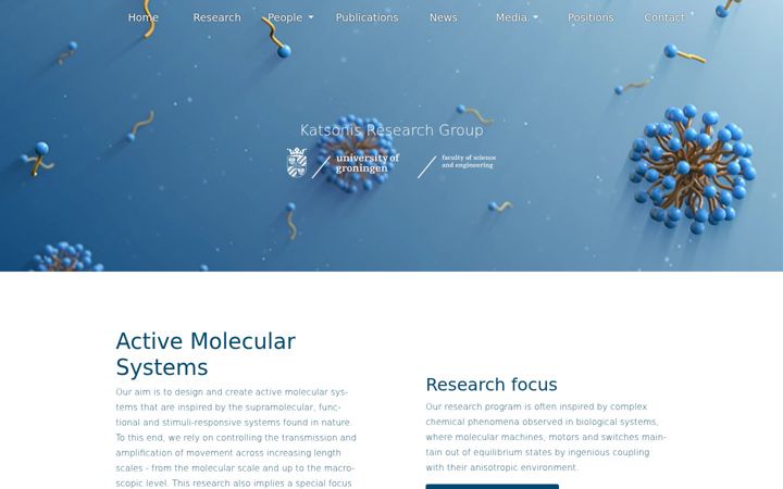 Screenshot of katsonis.eu
