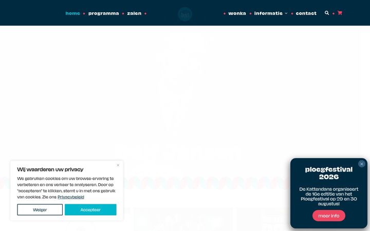 Screenshot of kattendans.nl