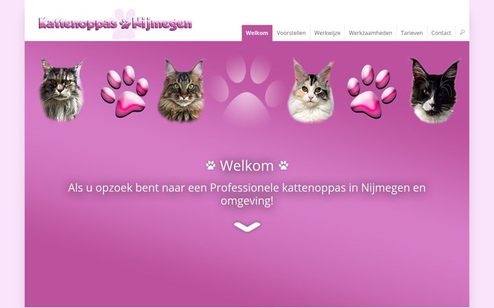 Screenshot of kattenoppas024.nl