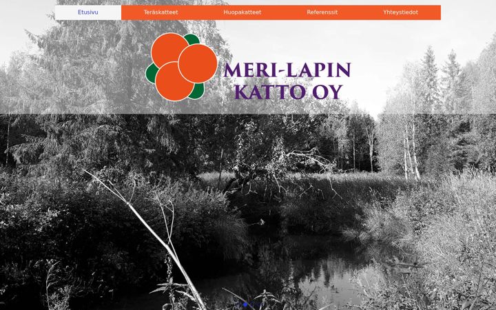 Screenshot of kattoremonttilappi.fi