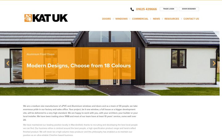 Screenshot of katuk.co.uk