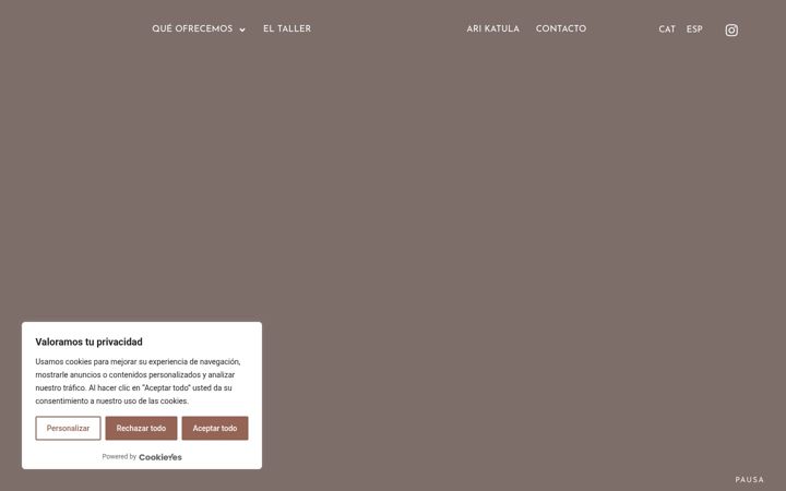 Screenshot of katulaceramica.com