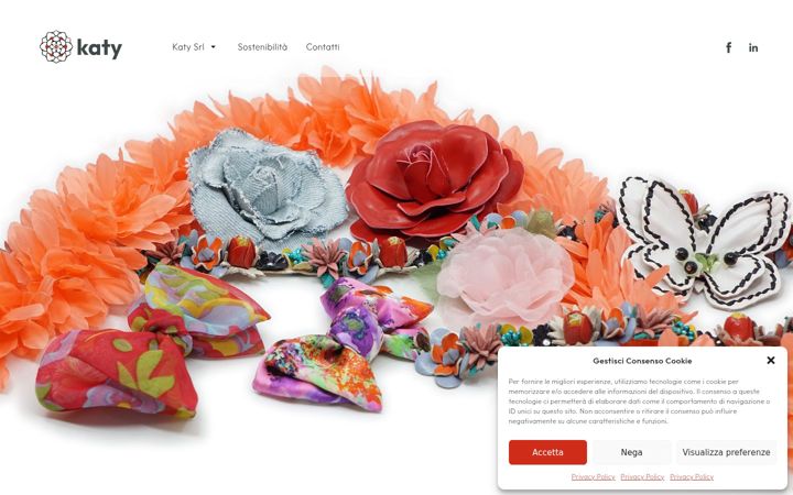 Screenshot of katysrl.it