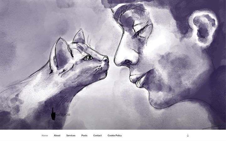 Screenshot of katze.ro