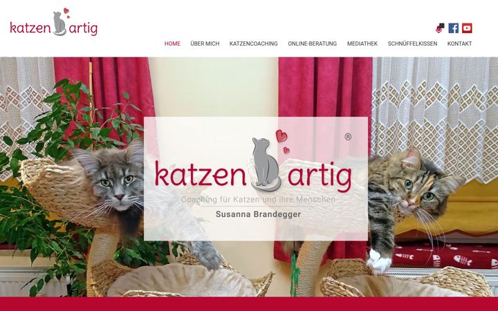 Screenshot of katzen-artig.at