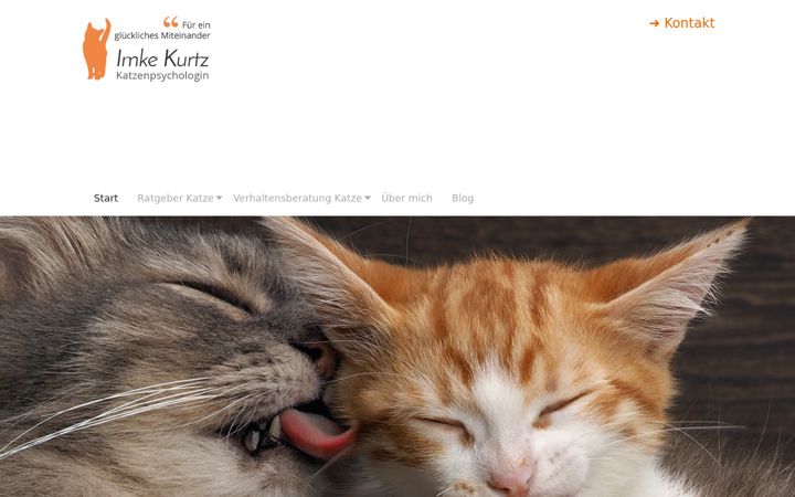Screenshot of katzen-beraterin.de