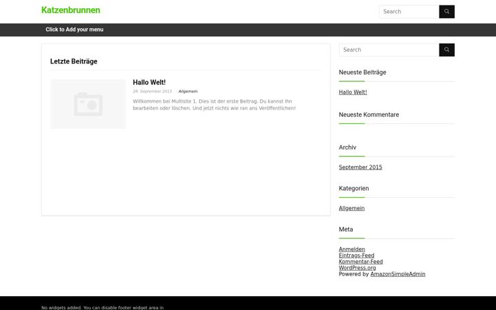 Screenshot of katzen-brunnen.info