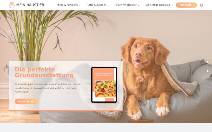 Screenshot of katzenliebe.info