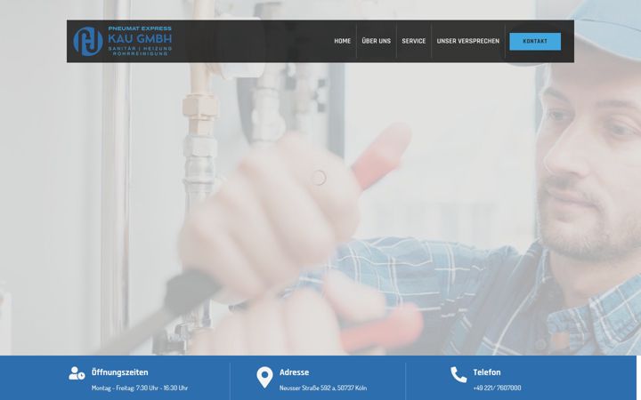 Screenshot of kau-gmbh.de