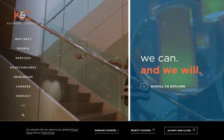 Screenshot of kaufcan.com