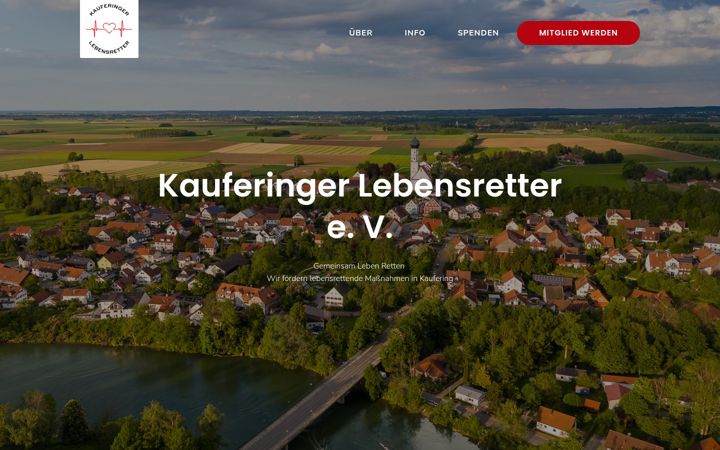 Screenshot of kauferinger-lebensretter.de