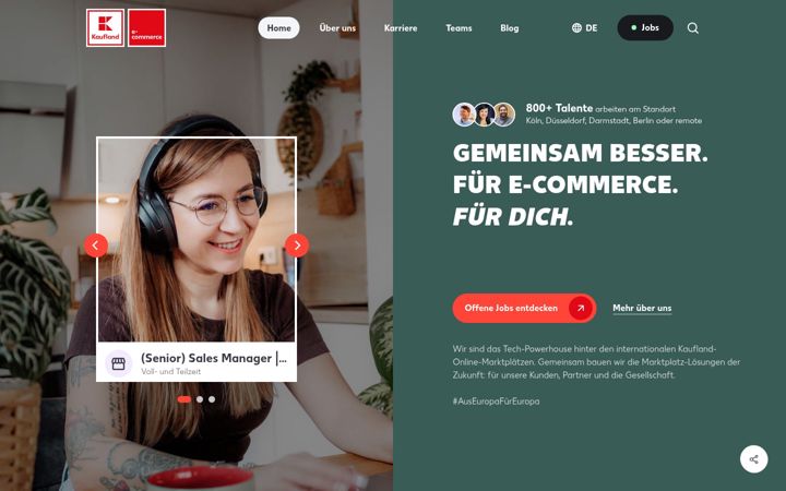 Ekrānuzņēmums no kaufland-ecommerce.com