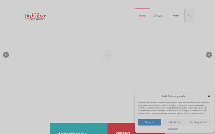 Screenshot of kaufparadies.net