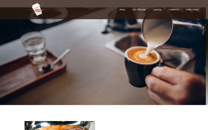 Screenshot of kaukaunacoffeeandtea.com