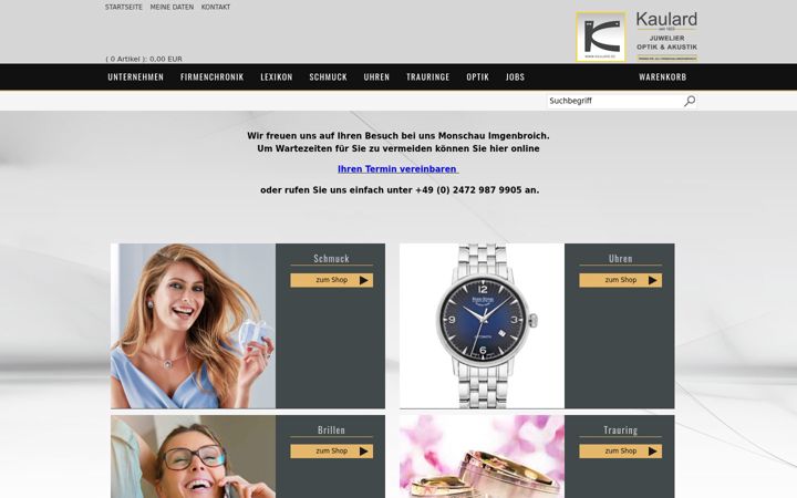 Screenshot of kaulard.de