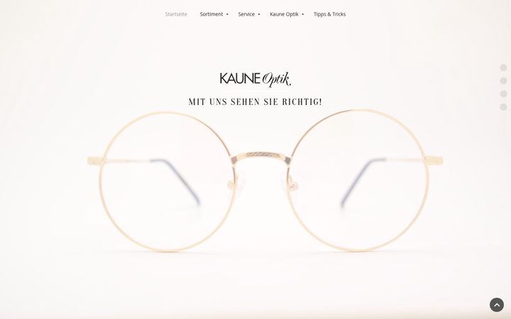 Screenshot of kaune.ch